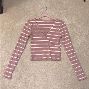 PacSun cropped long sleeve
